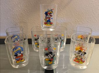 Brand New Disney Glasses "2000" Set of 8  $25