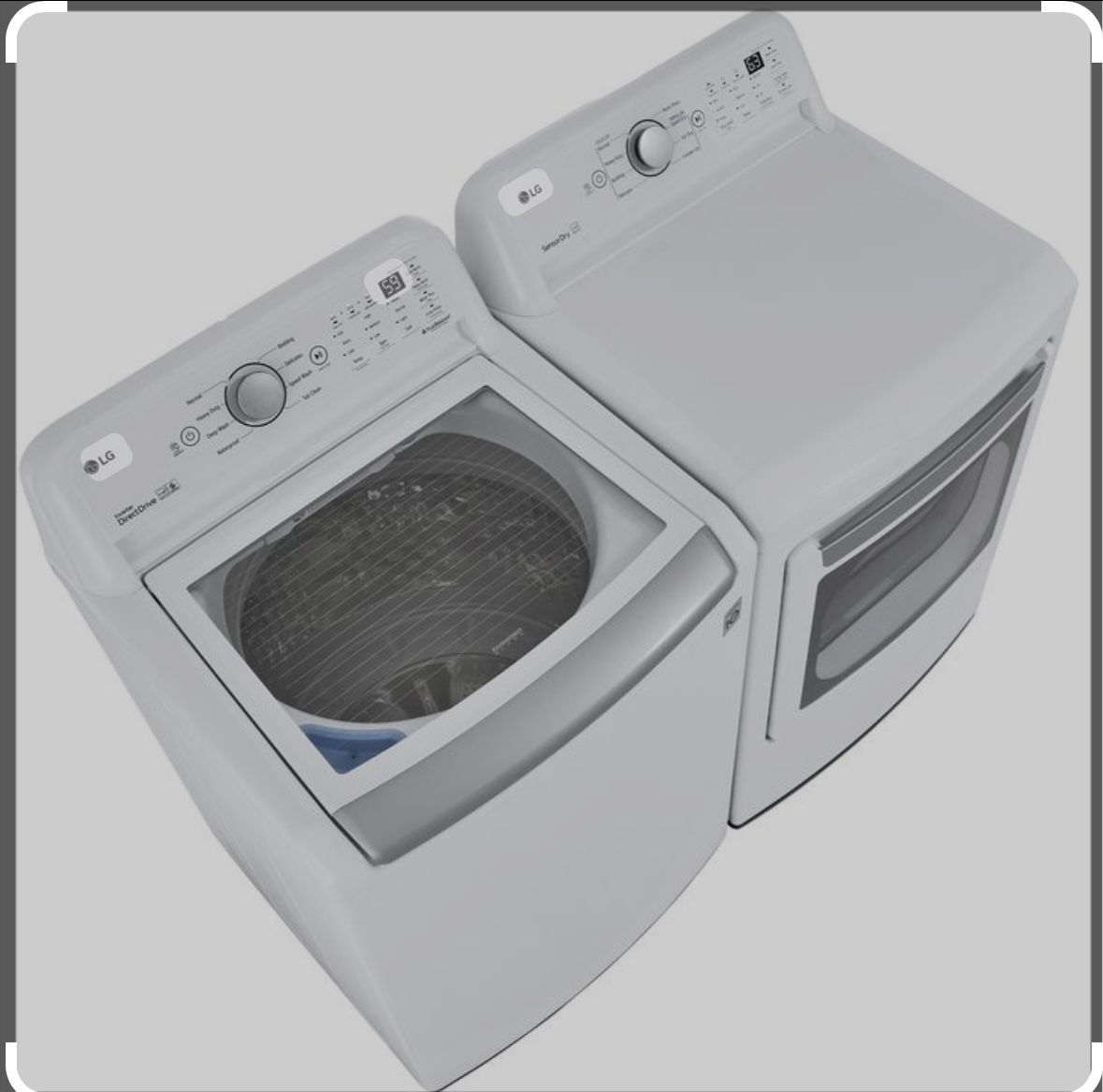 Washer And Dryer 