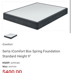 Queen Box Spring 9”