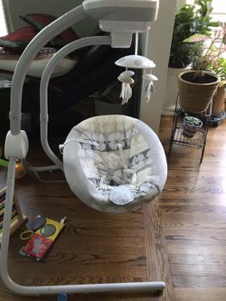 Fisher price baby swing with music