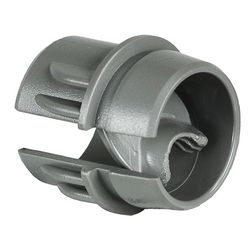 Push-In Connector, 1/2", For Non-Metallic/Flexible Cord, Plastic