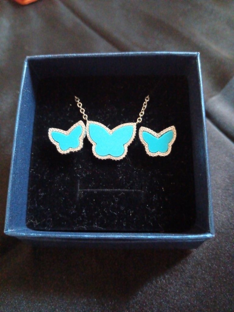 Butterfly Van Cleef Silver Set Tiffany 