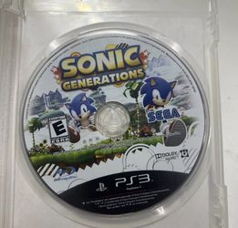 Sonic Generations (Sony PlayStation 3) PS3 TESTED DISC ONLY 