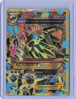 Mega Primal Groudon EX Pokémon Card 97/98