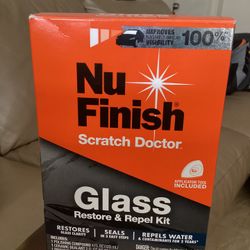 Nu Finish Glass Restore & Repel Kit