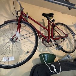 Red Vintage Bicycle