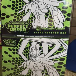 Pokemon Perfect Order Pokemon Center Elite Trainer Box