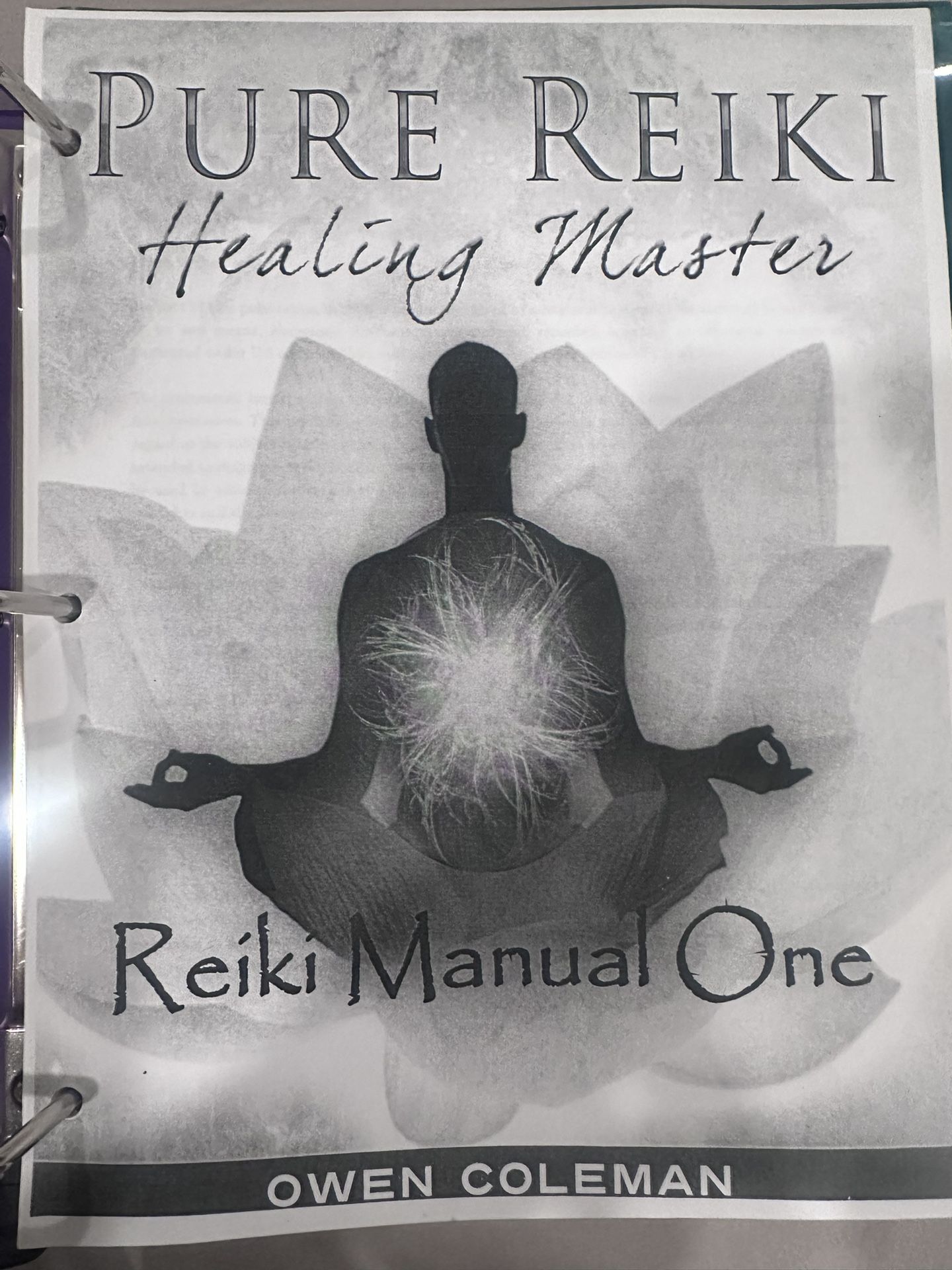 Reiki Master Training
