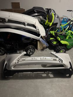Front Bumper Cover White Lexus NX300h NX200T 15-17