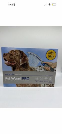 NEW Waterpik PPR252E Pet Wand Pro Dog Shower Attachment