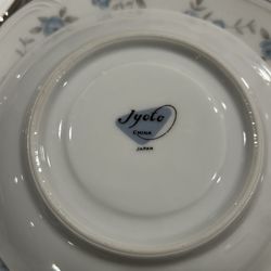 Jyoto Formal Blue Rose China Set 