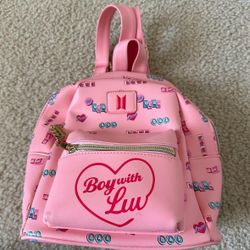 Pink Mini BTS Backpack 