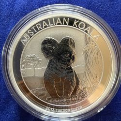 2017 1oz Australia Koala Silver Coin 