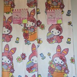 🐇 Hello Kitty Easter Throw Blanket 🐇