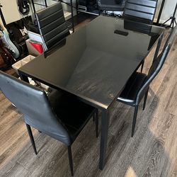 $40 Black Dining Table in great condition