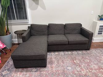 MUST GO 9/1 - Crate & Barrel Sofa with Chaise Lounge