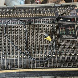 Vintage Peavey Mark III Series 16 Channel Mixer Mixing Board 300.00