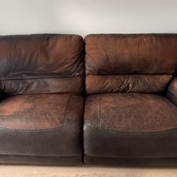 Leather Recliner 