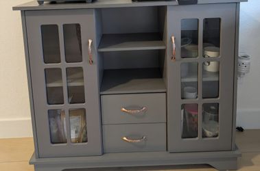 Coffee bar cabinet/sideboard buffet