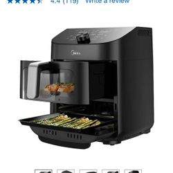 Midea 11-Quart Two Zone Air Fryer Oven