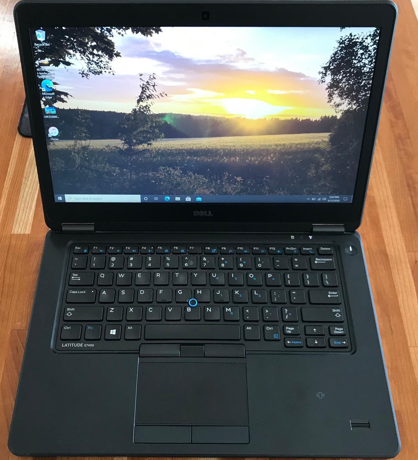 Dell Latitude E7450 i7-5600u 8GB//256SSD -Windows 10 pro -Fully Functional!!!