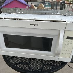 over the range microwave Whirlpool 