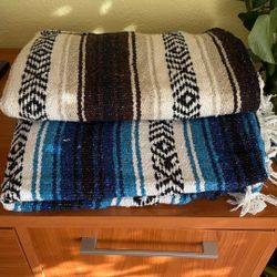 2 New Mexican Ponchos