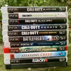 Sony PlayStation 3 Video Game Bundle (11 Games)