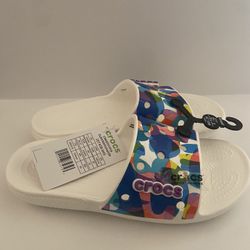 Crocs Bubble Slides-( Sz 7-9 Available )