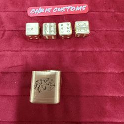 Set De 4 Dados Chris Custom 