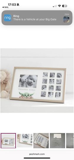 Star Wars Baby’s First Year Picture Frame