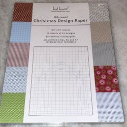 New Hot Hues 100 Count Christmas Design Paper