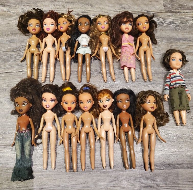 Bratz Doll Bulk Bundle Lot x 15 Bratz Fashion Dolls 2000s Lot MGA Entertainment Y2K