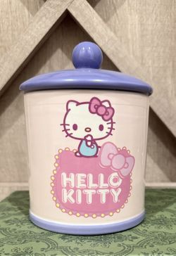 BNWT Hello Kitty Sanrio Ceramic Jar