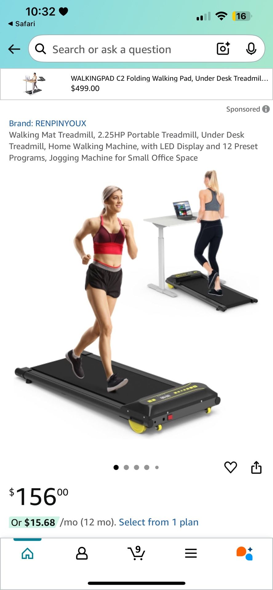 Mini Treadmill