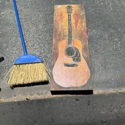 Guitar Painting Wall Decor,
