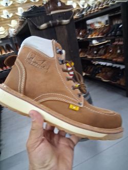 Botas De Piel De México Cómodas Para Trabajar