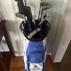 Slightly Used Lefty Complete Golf Set(Cobra)