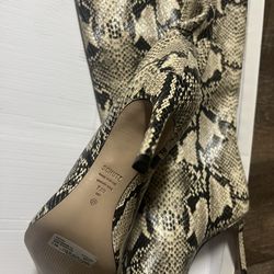snakeskin boots
