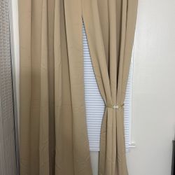 4 Panels Indoor Curtains New 