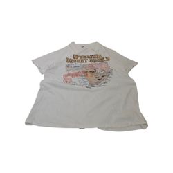 VTG 1990 Operation Desert Shield Map T-Shirt