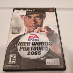 PS2 Tiger woods PGA Tour 2005