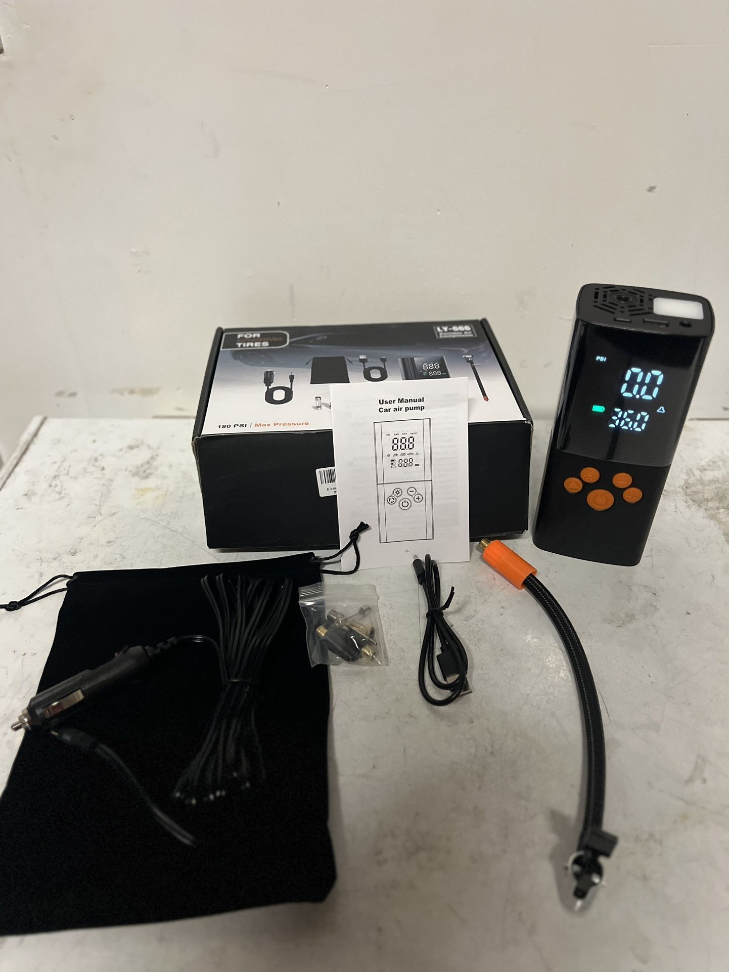 Tire Inflator Portable Air Compressor