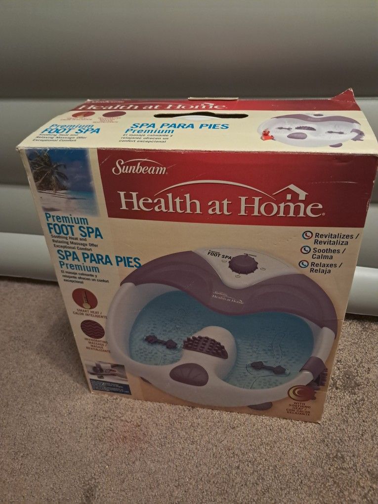 Health at Home Foot Spa