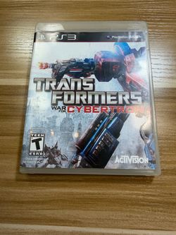 Transformers: War for Cybertron (Sony PlayStation 3, 2010) PS3