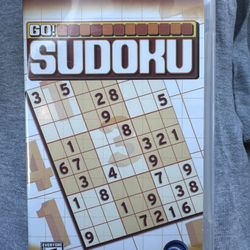 PSP Game PSP Go Sudoku Puzzle Video Game UBISOFT - New / Sealed