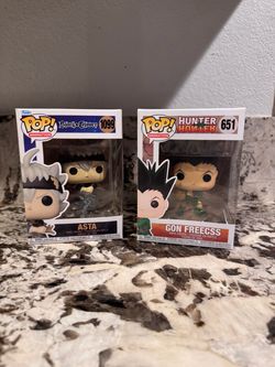 Gon and Asta funko pop