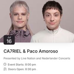 Ca7riel Y Paco Amoroso