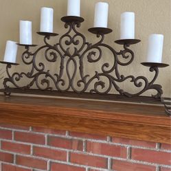 Fireplace Candelabra.  Vintage