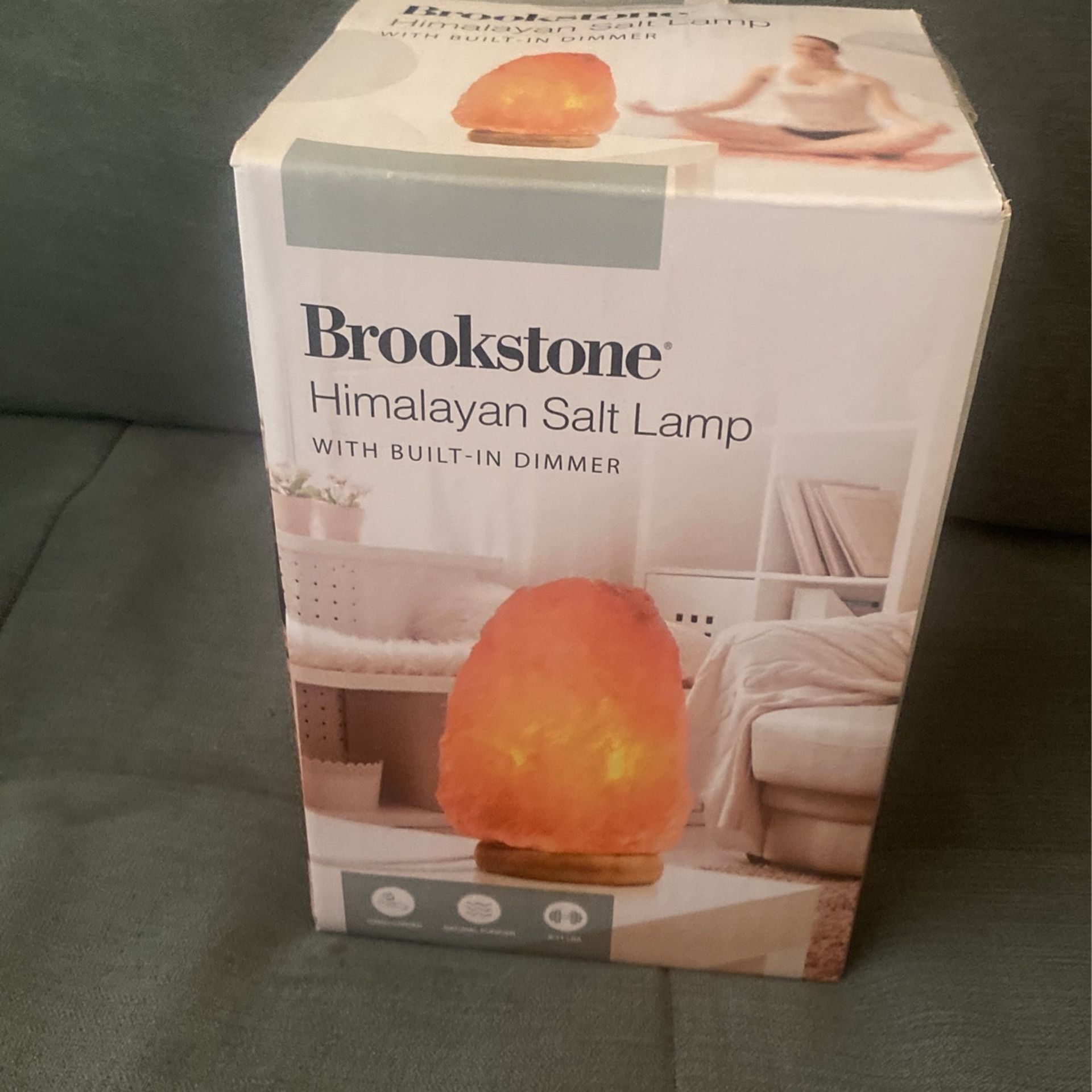 Brookstone Himalayan Salt Lamp